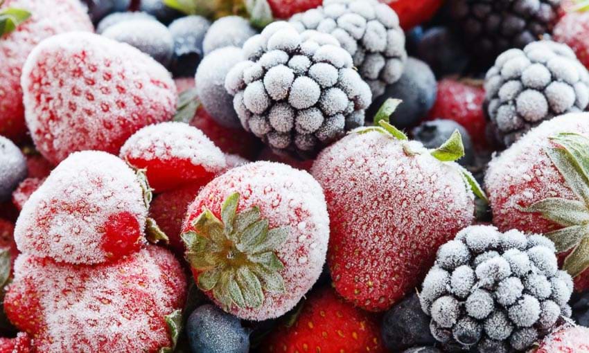 Frozen fruits