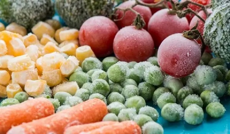 Frozen agricultural products