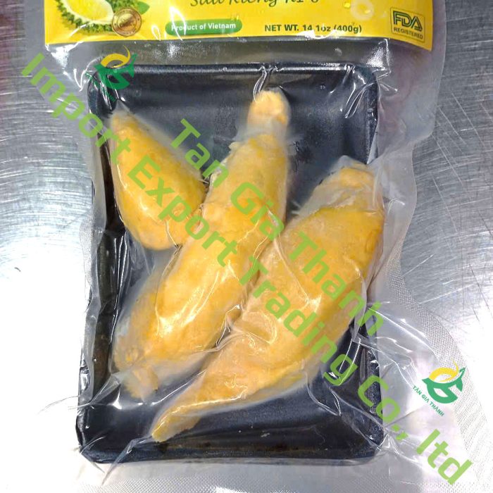 Frozen RI6 durian flesh