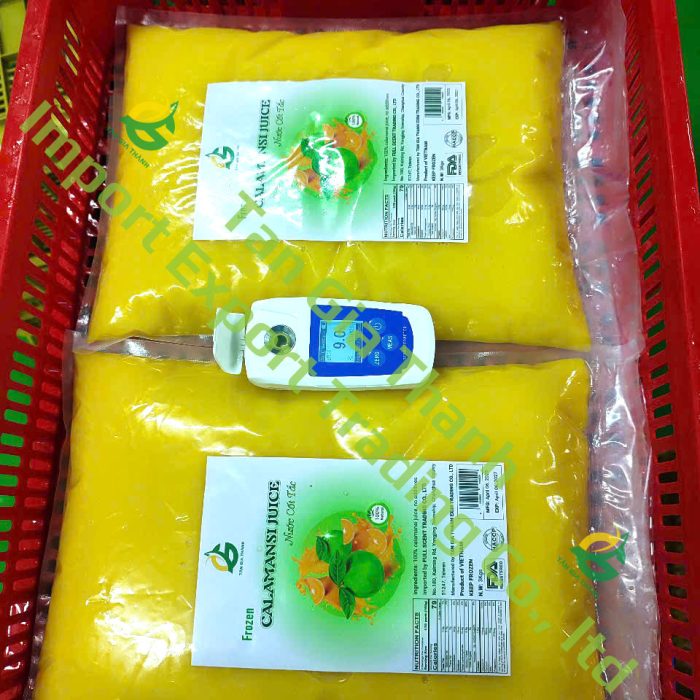Frozen calamansi juice of Tan Gia ThanhFrozen calamansi juice of Tan Gia Thanh