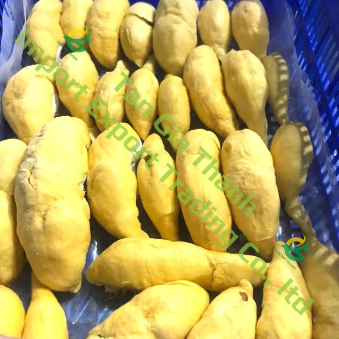 Frozen durian flesh