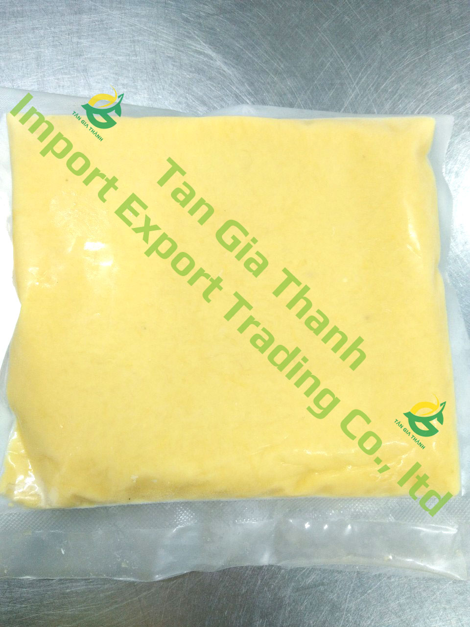 Frozen durian puree Frozen durian puree