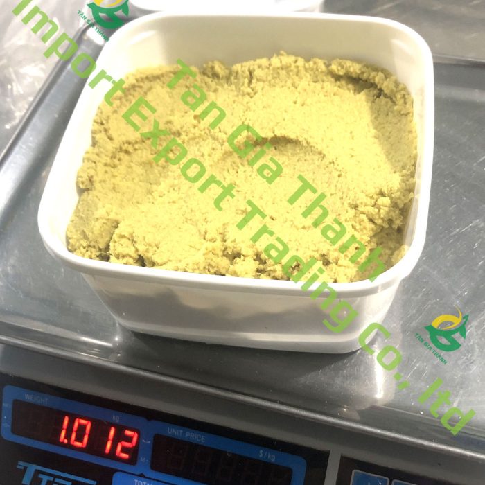 Frozen ginger puree of Tan Gia Thanh