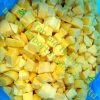 Frozen mango cube