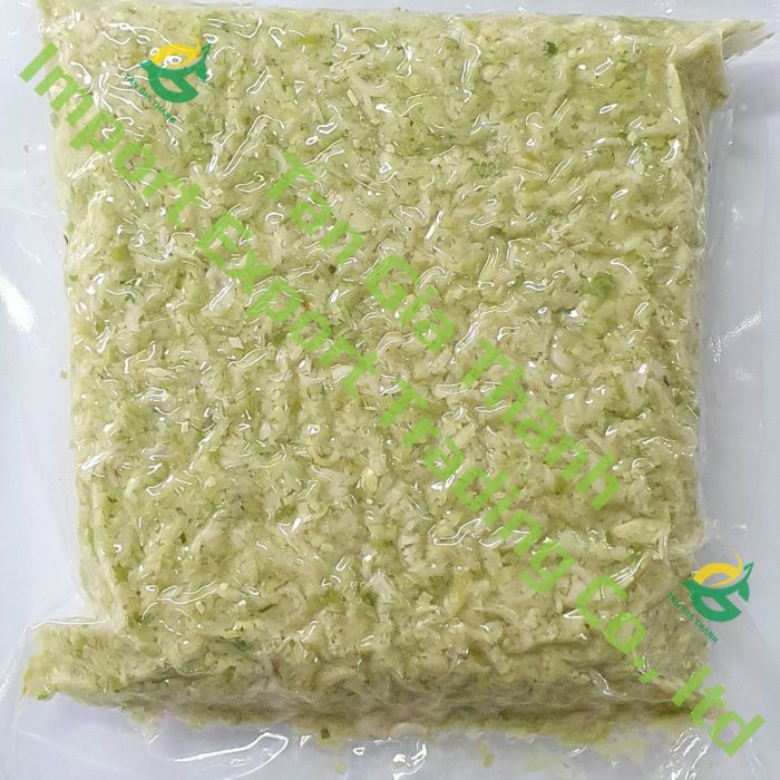 Frozen minced lemongrass of Tan Gia Thanh