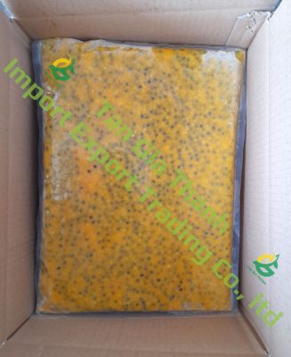 Frozen passion fruit juice