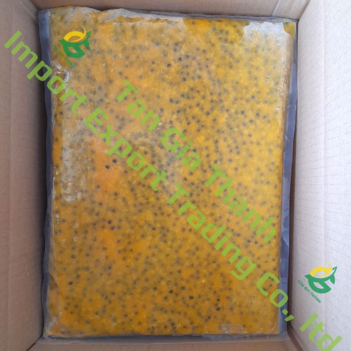 Frozen passion fruit juice