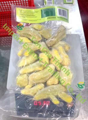 Frozen peeled ginger of Tan Gia Thanh