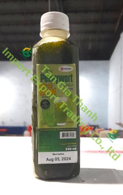 Frozen pennywort juice of Tan Gia Thanh