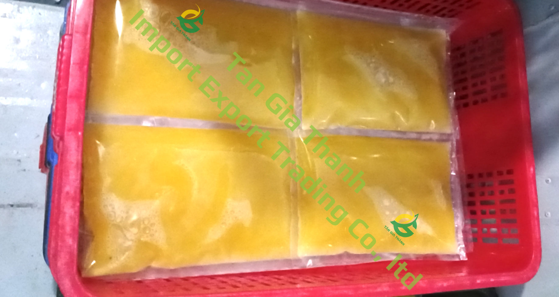 Frozen pineapple juice of Tan Gia Thanh Frozen pineapple juice of Tan Gia Thanh