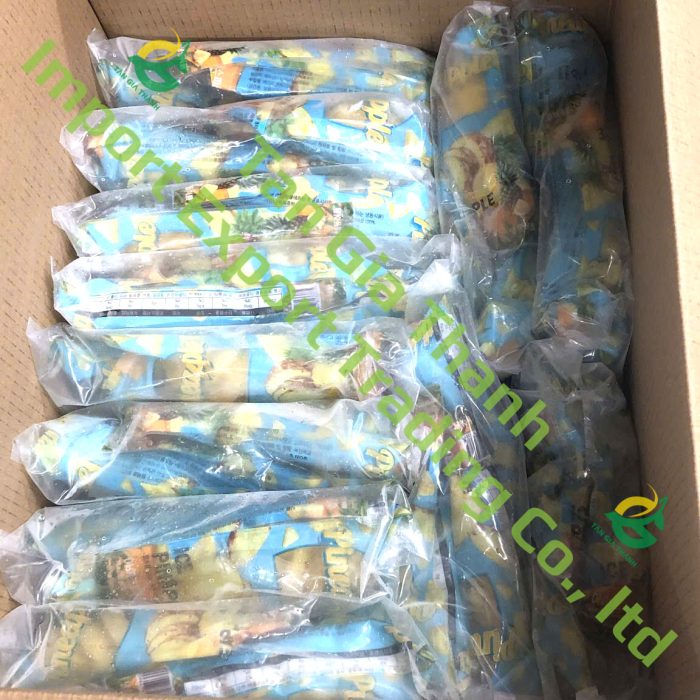 Frozen pineapple stick box