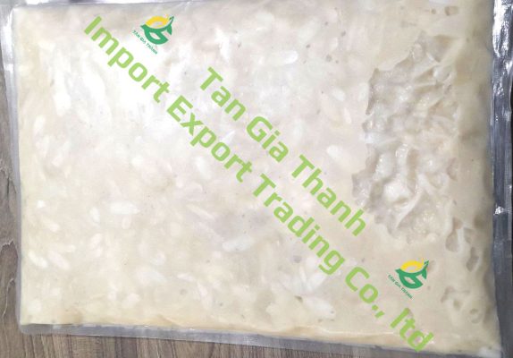 Frozen seeless soursop
