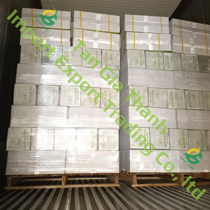 Frozen sugarcane juice boxes