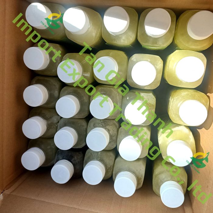 Frozen sugarcane juice packing in PET bottles