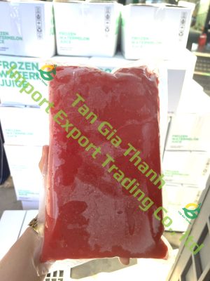 Frozen watermelon juice