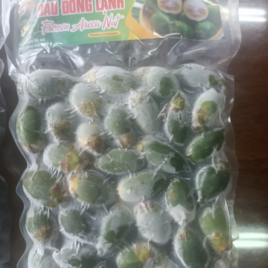 Frozen betel nut (palm nut) for export
