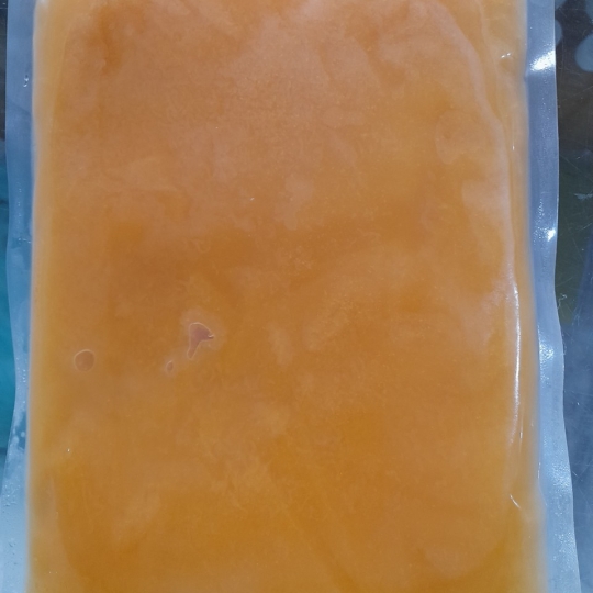 Frozen cantaloupe juice for export