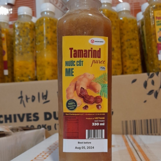 Frozen tamarind juice for export