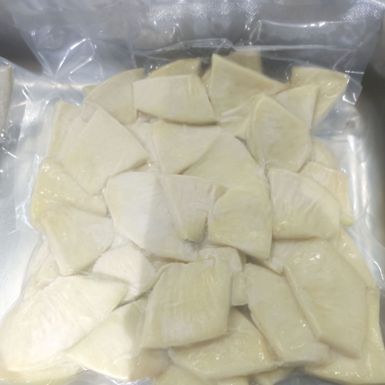 Frozen breadfruit for export