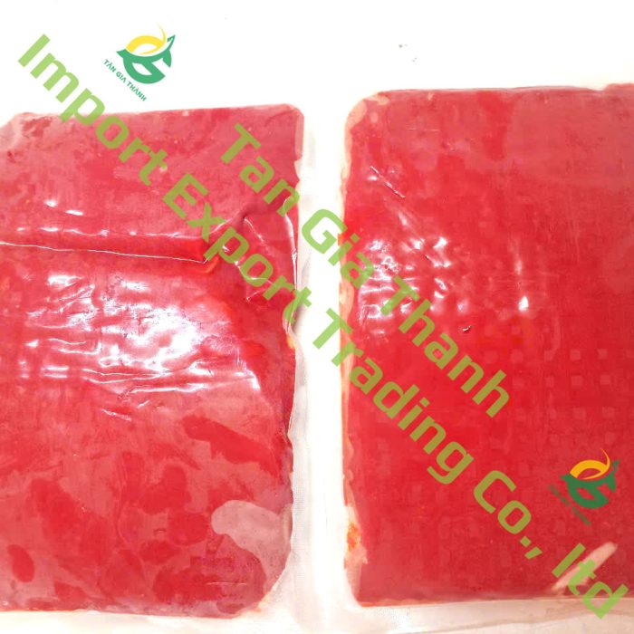 Frozen Gac fruit puree of Tan Gia Thanh