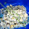 Frozen avocado cube