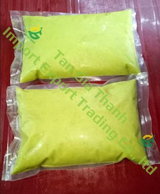 Frozen avocado puree