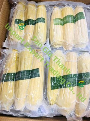 Frozen boiled sweet corn of Tan Gia Thanh