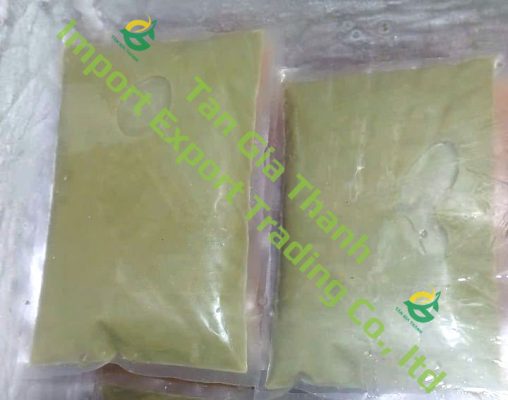 Frozen ginger juice of Tan Gia Thanh