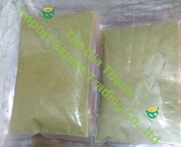 Frozen ginger juice of Tan Gia Thanh