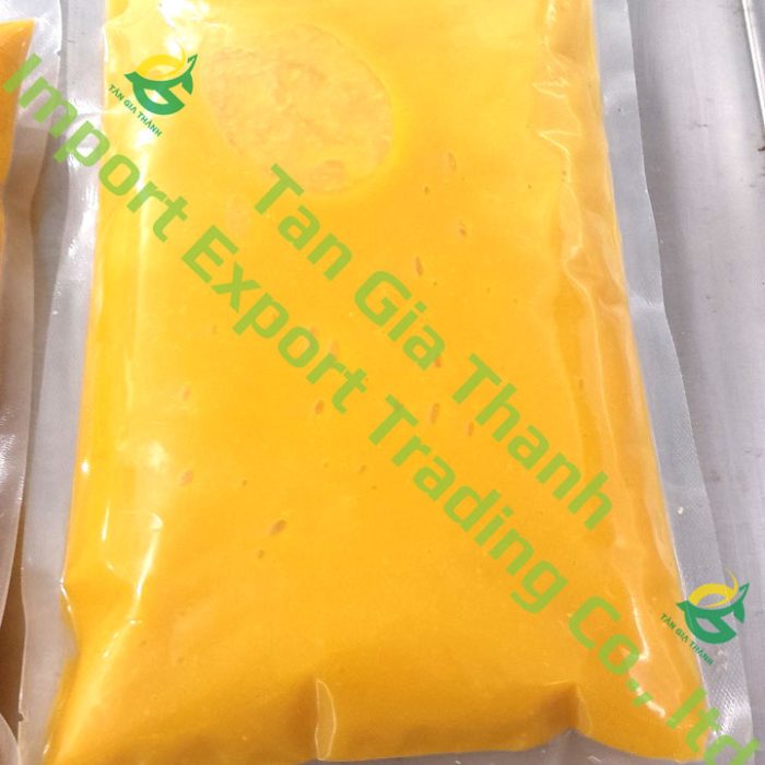 Frozen mango puree