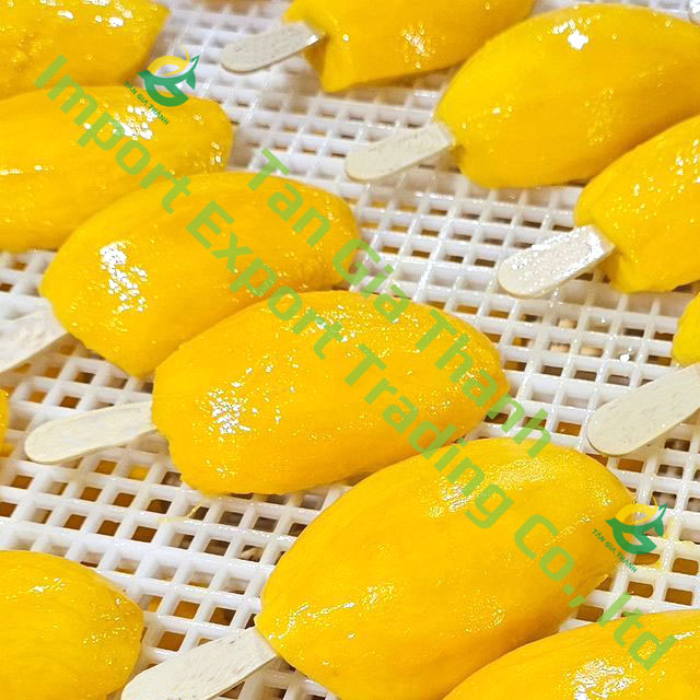 Frozen mango stick of Tan Gia Thanh