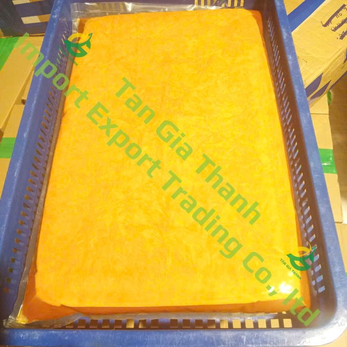 Frozen turmeric juice of Tan Gia Thanh