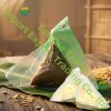 Vietnamese sticky rice cake with mung bean and quail egg