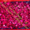 Frozen dragon fruit cube