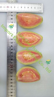 Frozen guava wedge
