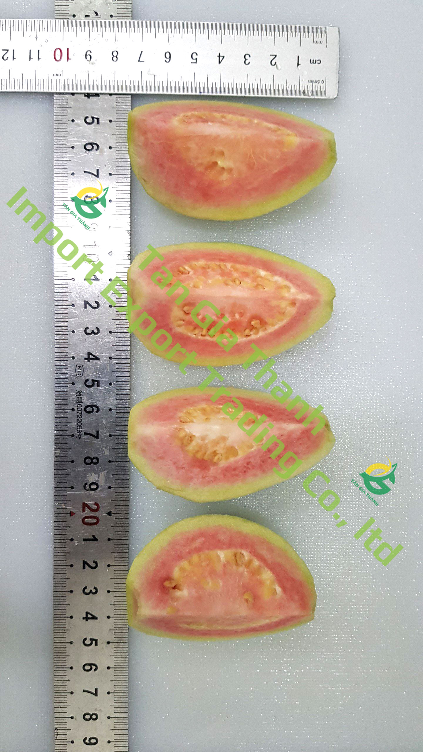 Frozen guava wedge Frozen guava wedge