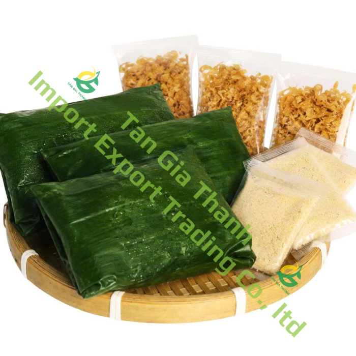 Frozen glutinous rice with corn