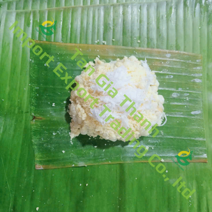 Frozen sticky rice with corn